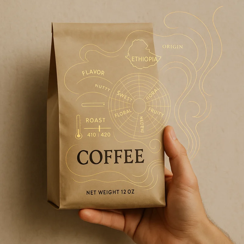 Coffee / Beverage case study image placeholder