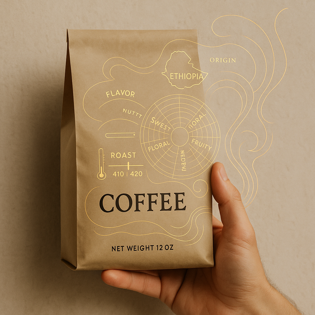 Coffee / Beverage case study image placeholder